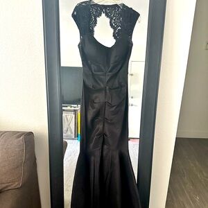 Black formal dress